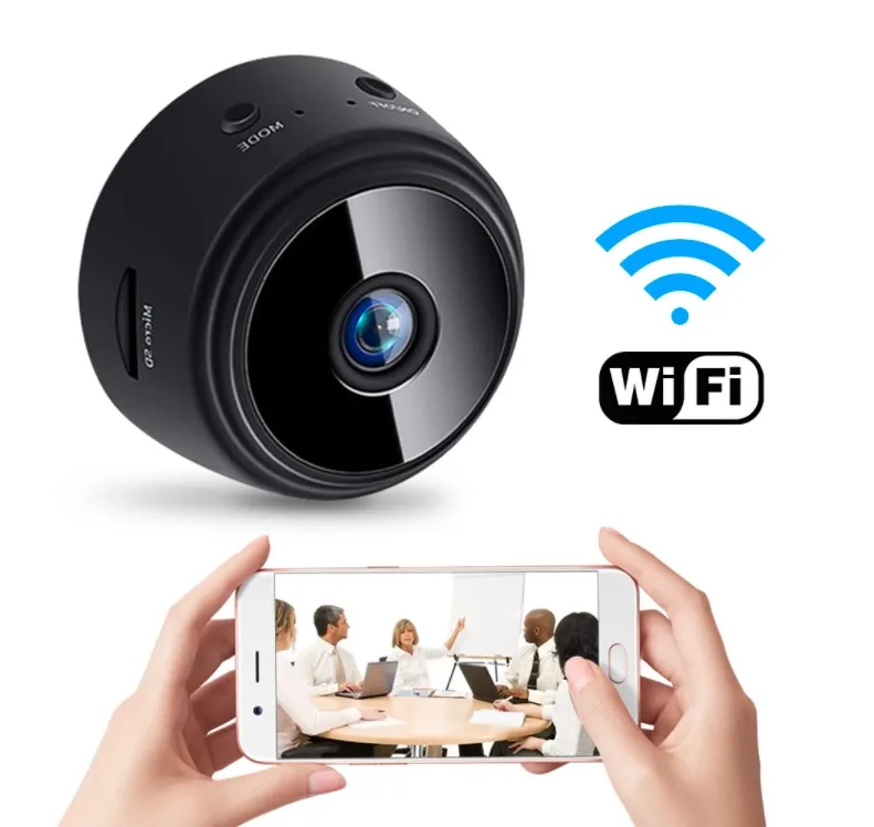 RTS A9 best price Wifi FULL HD Little star MINI wifi camera price, a9 mini cctv camera Wireless Drone live Video Camera, Black
RTS A9 best price Wifi FULL HD Little star MINI wifi camera price, a9 mini cctv camera Wireless Drone live Video Camera, Black