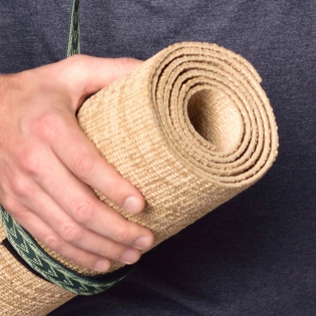 Wholesale Custom Logo Natural Jute pvc exercise workout mat non toxic Jute Yoga Mat with carrying strap
Wholesale Custom Logo Natural Jute pvc exercise workout mat non toxic Jute Yoga Mat with carrying strap