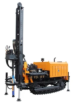 180m 200m 300m  air compressor hydraulic water well mobile drilling rig, View mobile drilling rig, K