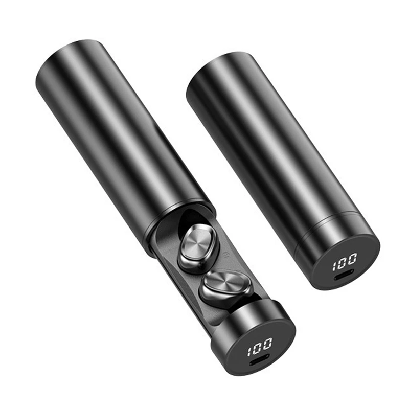 Tws B9 Bluetoth Earphone 5.0 Wireless Earbuds Touch Control Hifi Sport Mic Gaming 3D Stereo Music Headset Headphones, Black
Tws B9 Bluetoth Earphone 5.0 Wireless Earbuds Touch Control Hifi Sport Mic Gaming 3D Stereo Music Headset Headphones, Black