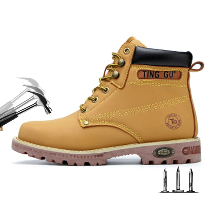 Waterproof Rubber Industrial Steel Toe Men Work Brand Welding Construction Engineering Boots Safety Shoes for Hiking, Black
Waterproof Rubber Industrial Steel Toe Men Work Brand Welding Construction Engineering Boots Safety Shoes for Hiking, Black