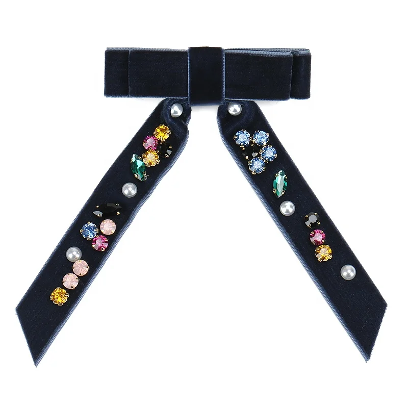 Colorful Rhinestones Headband High Quality Crystal Velvet Hair Grips for Kids Christmas Hair Bow Barrettes
Colorful Rhinestones Headband High Quality Crystal Velvet Hair Grips for Kids Christmas Hair Bow Barrettes