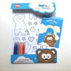 1005 factory OEM colorful magic painting drawing book