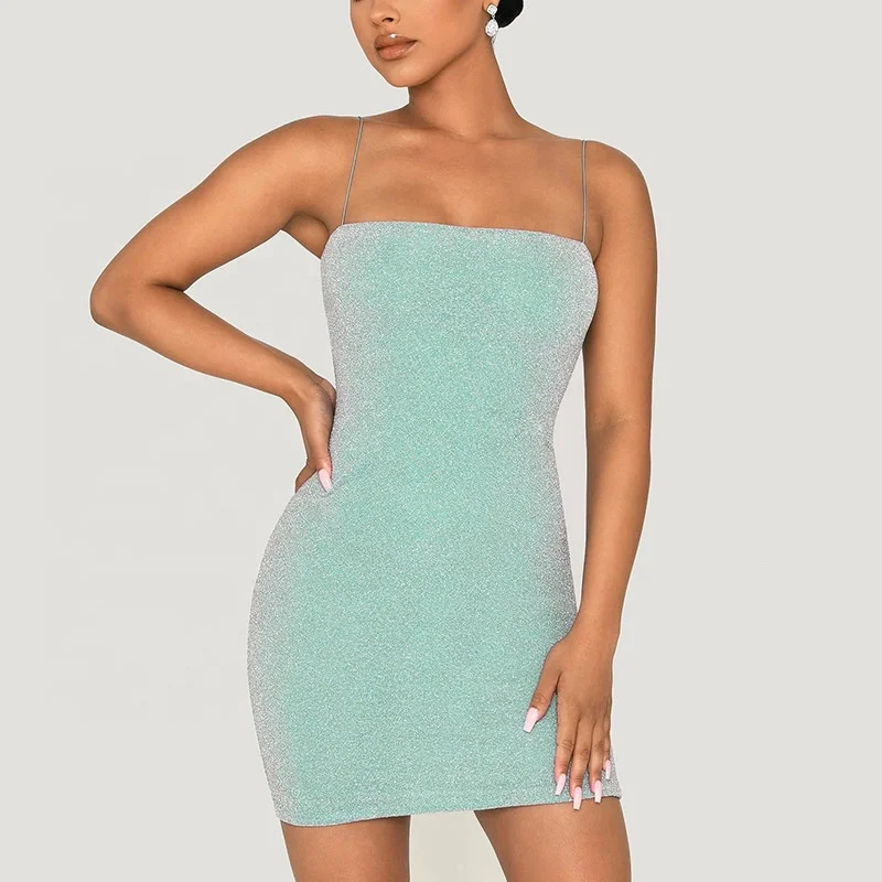 B23920A Europe fashion women's sexy package halter shiny dress
B23920A Europe fashion women's sexy package halter shiny dress