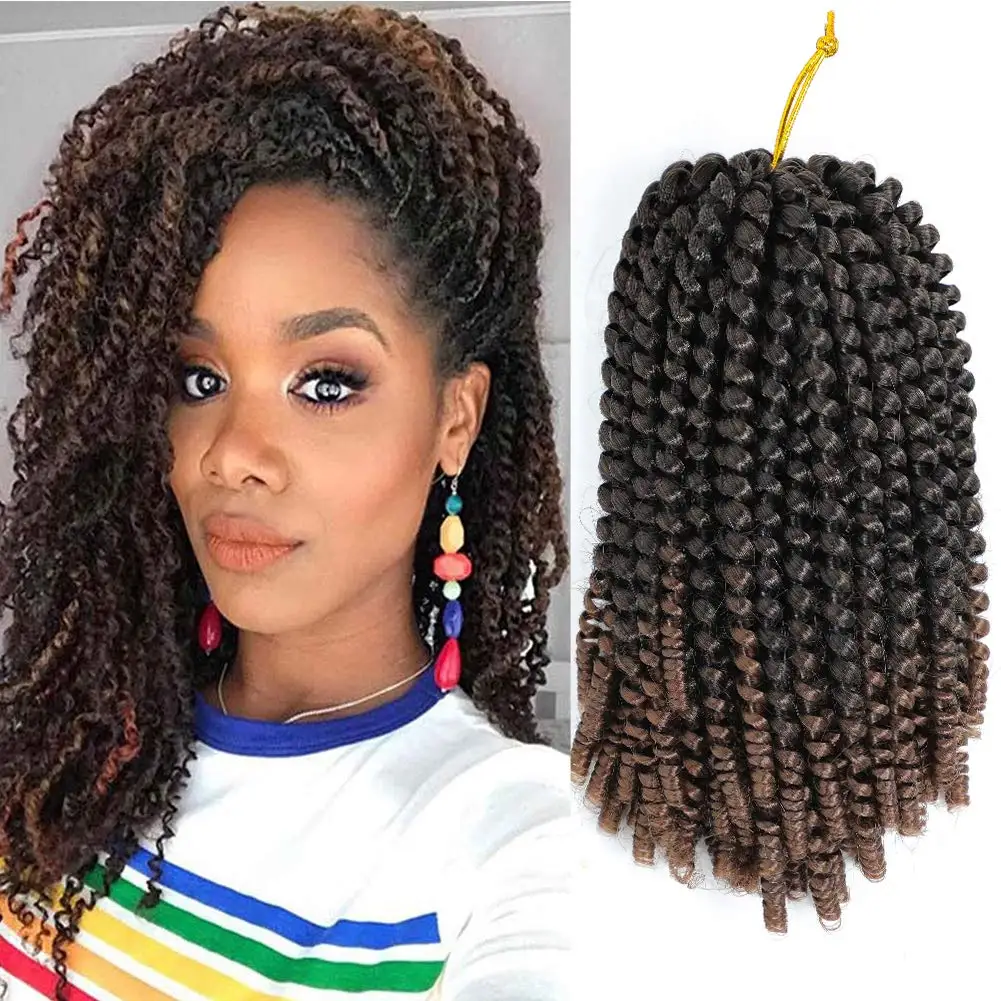 Twist Crochet Braids Ombre Colors Low Temperature Synthetic Fluffy Hair Extensions
Twist Crochet Braids Ombre Colors Low Temperature Synthetic Fluffy Hair Extensions