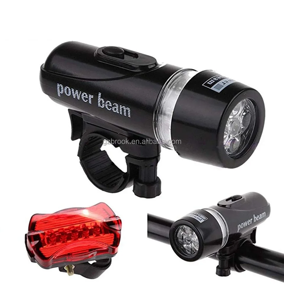 Waterproof Bicycle Front Back Light OEM Black/Sliver and Tail Bike Rear Light Cycling Lantern Flashlight, Black/silver
Waterproof Bicycle Front Back Light OEM Black/Sliver and Tail Bike Rear Light Cycling Lantern Flashlight, Black/silver