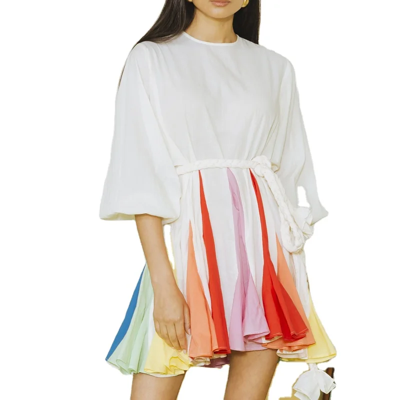 Good Price Fashion Sashes Elegant Evening Party Elegant Long Sleeves Women Short Dress
Good Price Fashion Sashes Elegant Evening Party Elegant Long Sleeves Women Short Dress