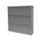 Stainless Steel Frame High Heat Resistance HEPA Filter, 304 Stainless Steel Air Filter