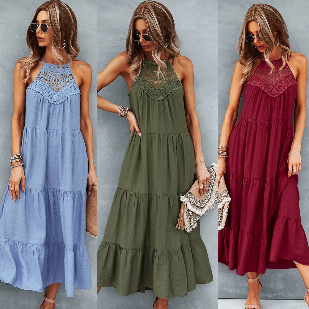 High Quality Women Halter Dress Ladies long sleeve Halter Sling women Casual stylish sexy casual women dress, Picture color
High Quality Women Halter Dress Ladies long sleeve Halter Sling women Casual stylish sexy casual women dress, Picture color