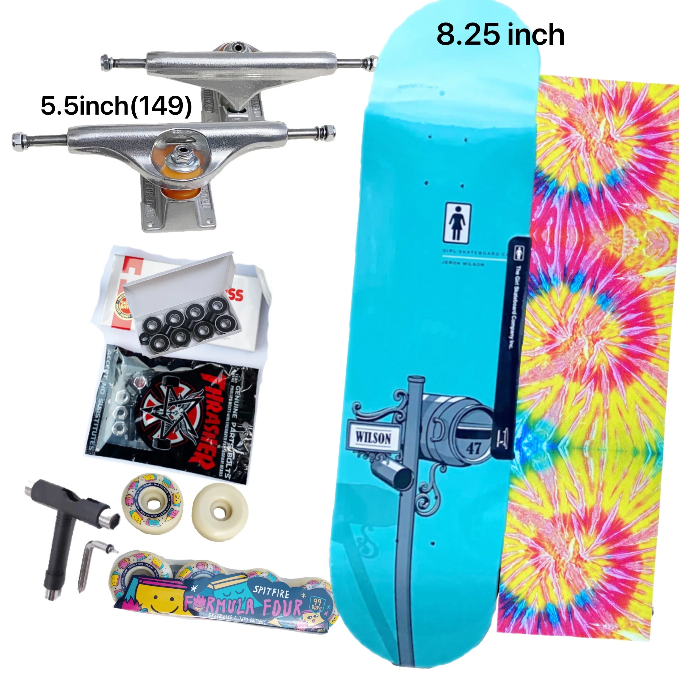 Skateboard professional all accessoriesIncluded7-layer Canadian Double Warped Skateboard High-quality Skateboard 8.0 Inch
Skateboard professional all accessoriesIncluded7-layer Canadian Double Warped Skateboard High-quality Skateboard 8.0 Inch