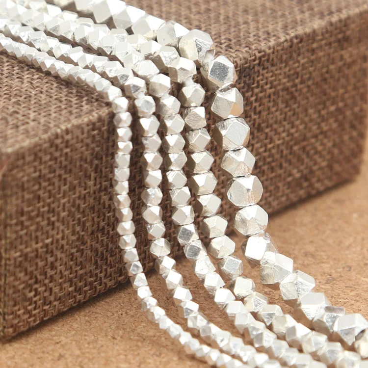 SS1759 wholesale 925 sterling sliver findings mini jewelry accessories,sterling silver faceted small nuggets spacer beads
SS1759 wholesale 925 sterling sliver findings mini jewelry accessories,sterling silver faceted small nuggets spacer beads