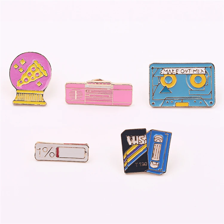 Cartoon Pink Globe Radio 1% Power Brooch Blue Tape Geometric Pattern Collar Pin Creative Versatile Enamel Badge
Cartoon Pink Globe Radio 1% Power Brooch Blue Tape Geometric Pattern Collar Pin Creative Versatile Enamel Badge