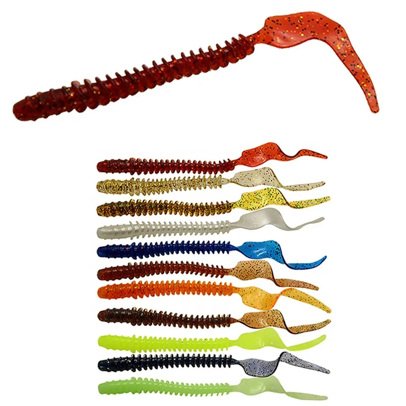 OEM and on stocks freshwater sea fishing soft bait long crooked tail worm bait bionic soft bait, 11 colors
OEM and on stocks freshwater sea fishing soft bait long crooked tail worm bait bionic soft bait, 11 colors