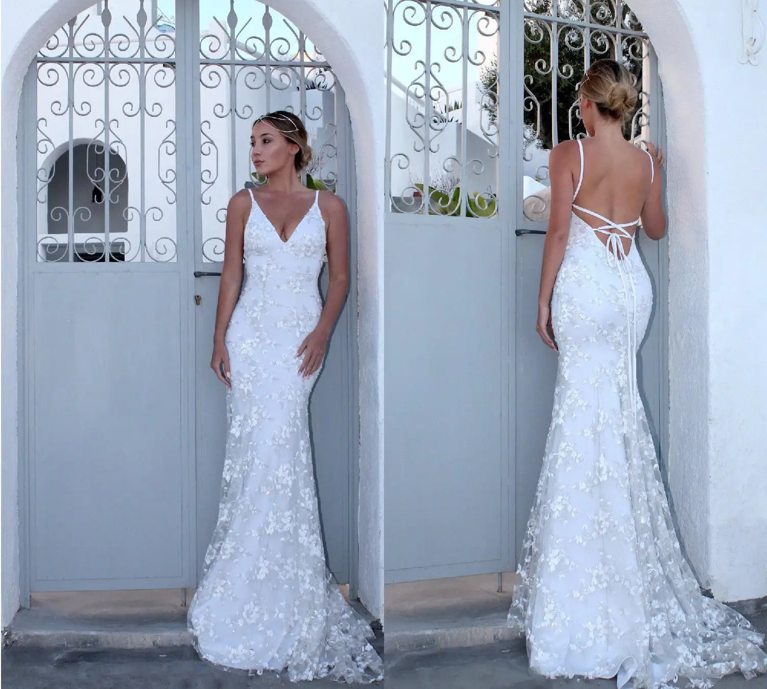 Bridal WEDDING gown lace up V NECK wedding dresses LONG SLEEVE PLUS SIZE Muslim wedding DRESS
Bridal WEDDING gown lace up V NECK wedding dresses LONG SLEEVE PLUS SIZE Muslim wedding DRESS