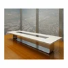 The price of a large conference table seats 20 Build your own elegant industrial modern stylish top conference table