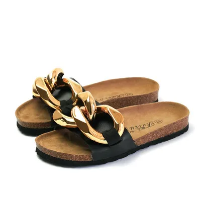 World-win Summer spring ladies metal ring slippers custom trendy soft women's slippers flat new fashion, Customized color
World-win Summer spring ladies metal ring slippers custom trendy soft women's slippers flat new fashion, Customized color