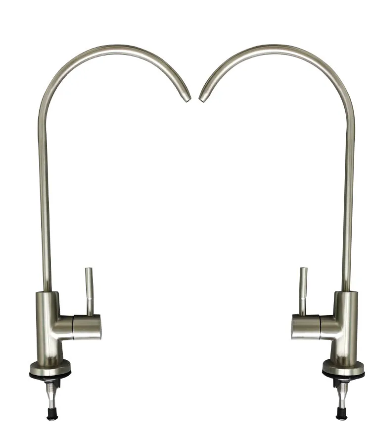 Water Purifier Tap with Curved Nozzle Water Quality Processor Tap 304 Stainless Steel Matching Household Water Purifier FC-S7-B
Water Purifier Tap with Curved Nozzle Water Quality Processor Tap 304 Stainless Steel Matching Household Water Purifier FC-S7-B