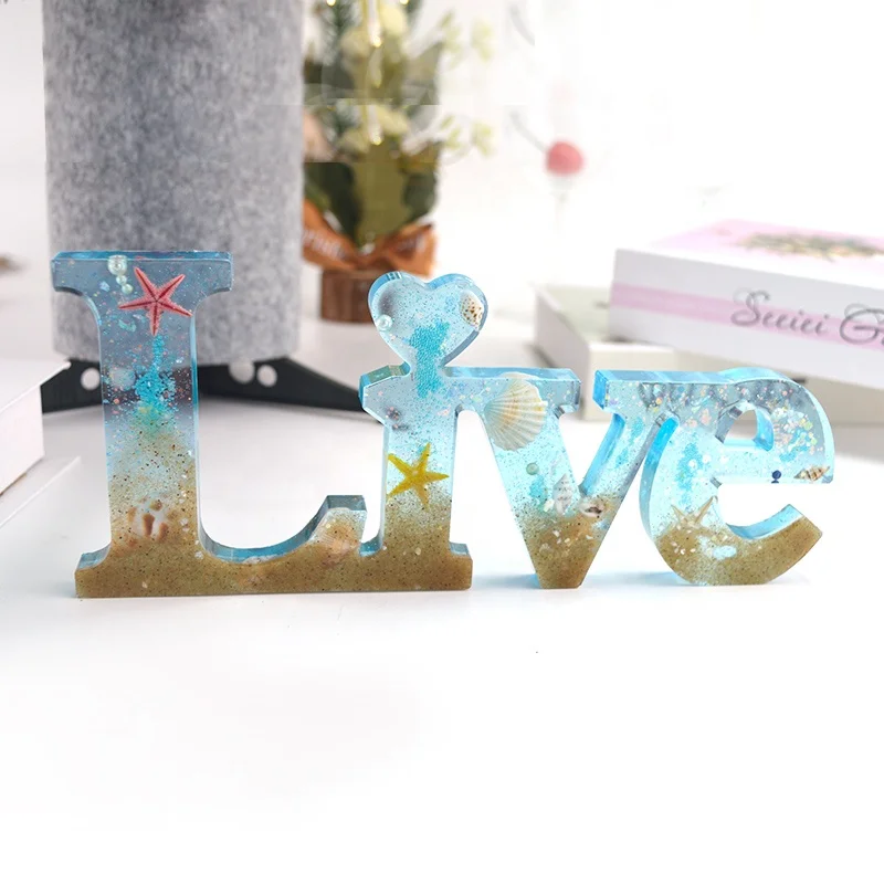 DM026 Resin Mold Live Letter Silicone Resin Mold DIuy Handmade Crystal dropper Love Life Silicone Mold
DM026 Resin Mold Live Letter Silicone Resin Mold DIuy Handmade Crystal dropper Love Life Silicone Mold
