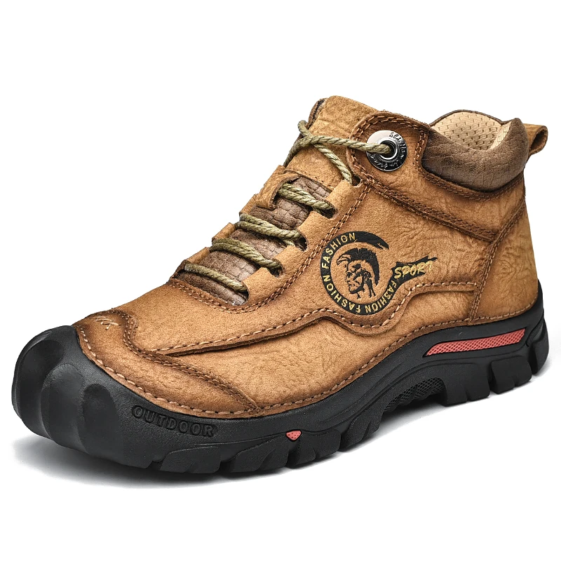 Autumn winter big size men's genuine leather outdoor high shoes keep warm hiking shoes men ankle boots
Autumn winter big size men's genuine leather outdoor high shoes keep warm hiking shoes men ankle boots