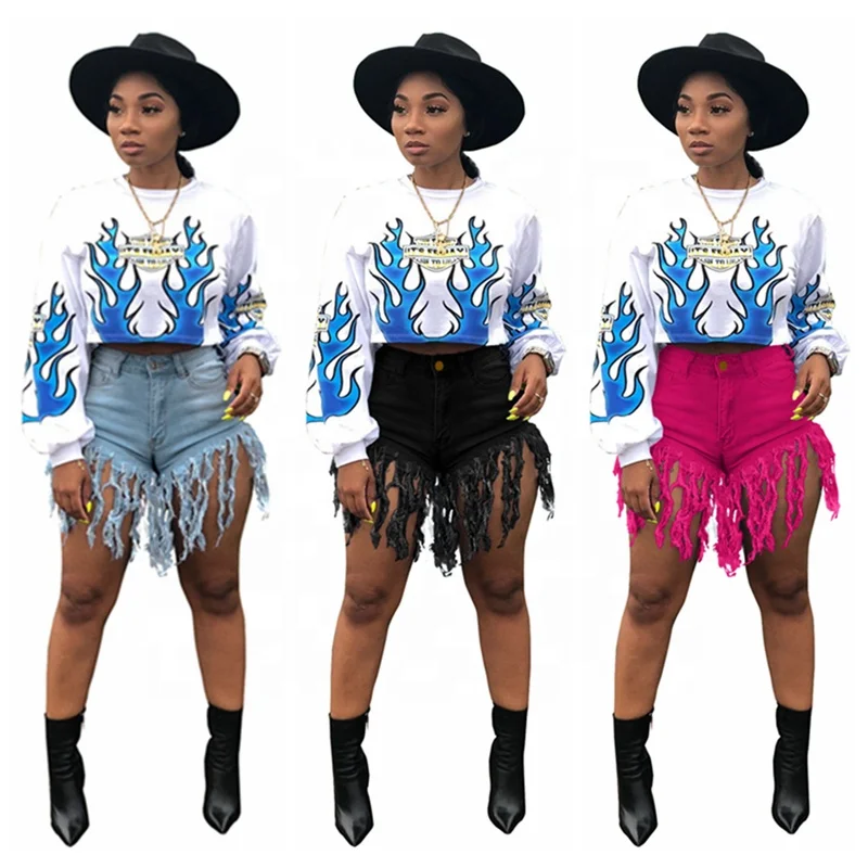 Summer Fringe Tassel Bottom Woman Denim Jean Shorts, Light blue, black, dark blue, rose
Summer Fringe Tassel Bottom Woman Denim Jean Shorts, Light blue, black, dark blue, rose