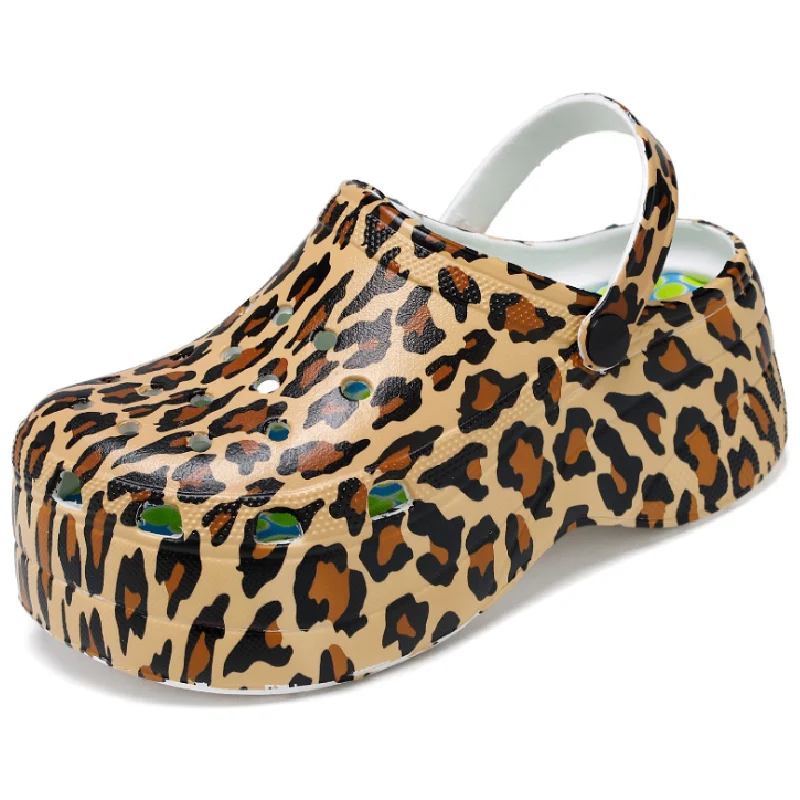 Cape Robbin Gardener Platform Leopard Snake Clogs Slippers Fashion Comfortable Slip On Slides Shoes Sandals for Women, As pictures
Cape Robbin Gardener Platform Leopard Snake Clogs Slippers Fashion Comfortable Slip On Slides Shoes Sandals for Women, As pictures