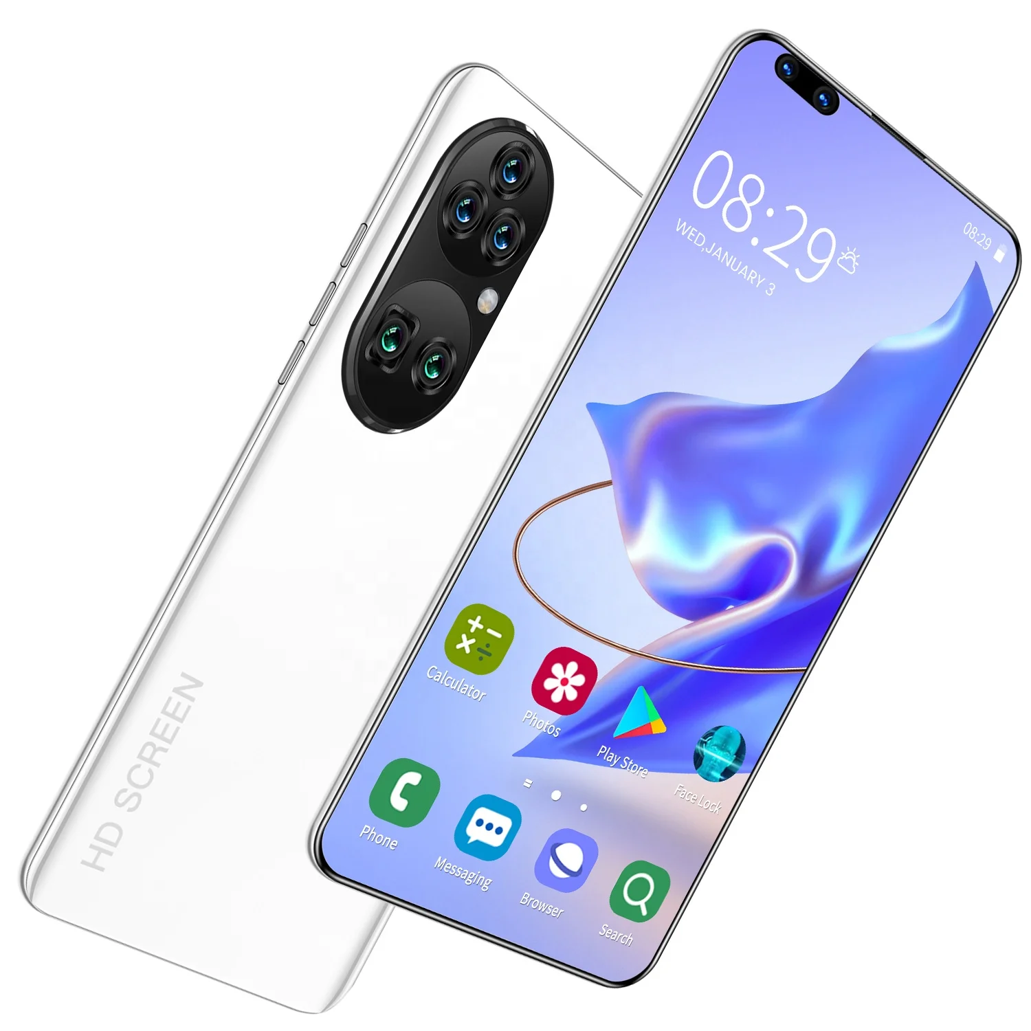 P60 Pro Hot Selling 16GB+512GB 7.8 Inch Full Display Android 11 Mobile Phone Cell Phone Smartphone Fingerprint Mobile Phone, Blue/white/black
P60 Pro Hot Selling 16GB+512GB 7.8 Inch Full Display Android 11 Mobile Phone Cell Phone Smartphone Fingerprint Mobile Phone, Blue/white/black