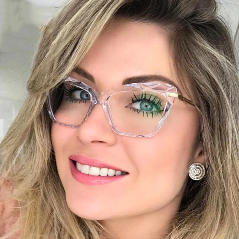 Luxury Metal Transparent Glasses Spectacle Frame Optical Frames Cat Eye Women Optical Transparent Crystal Glasses Frame
Luxury Metal Transparent Glasses Spectacle Frame Optical Frames Cat Eye Women Optical Transparent Crystal Glasses Frame