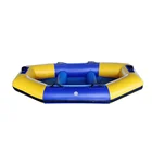 Inflatable new design PVC tarpaulin raft drift boat for water slide