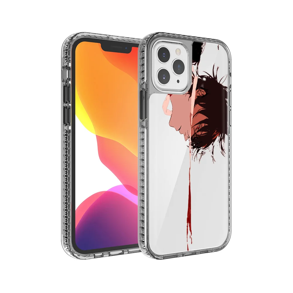 Retail Hot Anti-fall Hit Colors Anime Protective Transparent Clear Hard Phone Case For iPhone 12 Mini 11 Pro Max X/XS XR, Multicolors
Retail Hot Anti-fall Hit Colors Anime Protective Transparent Clear Hard Phone Case For iPhone 12 Mini 11 Pro Max X/XS XR, Multicolors