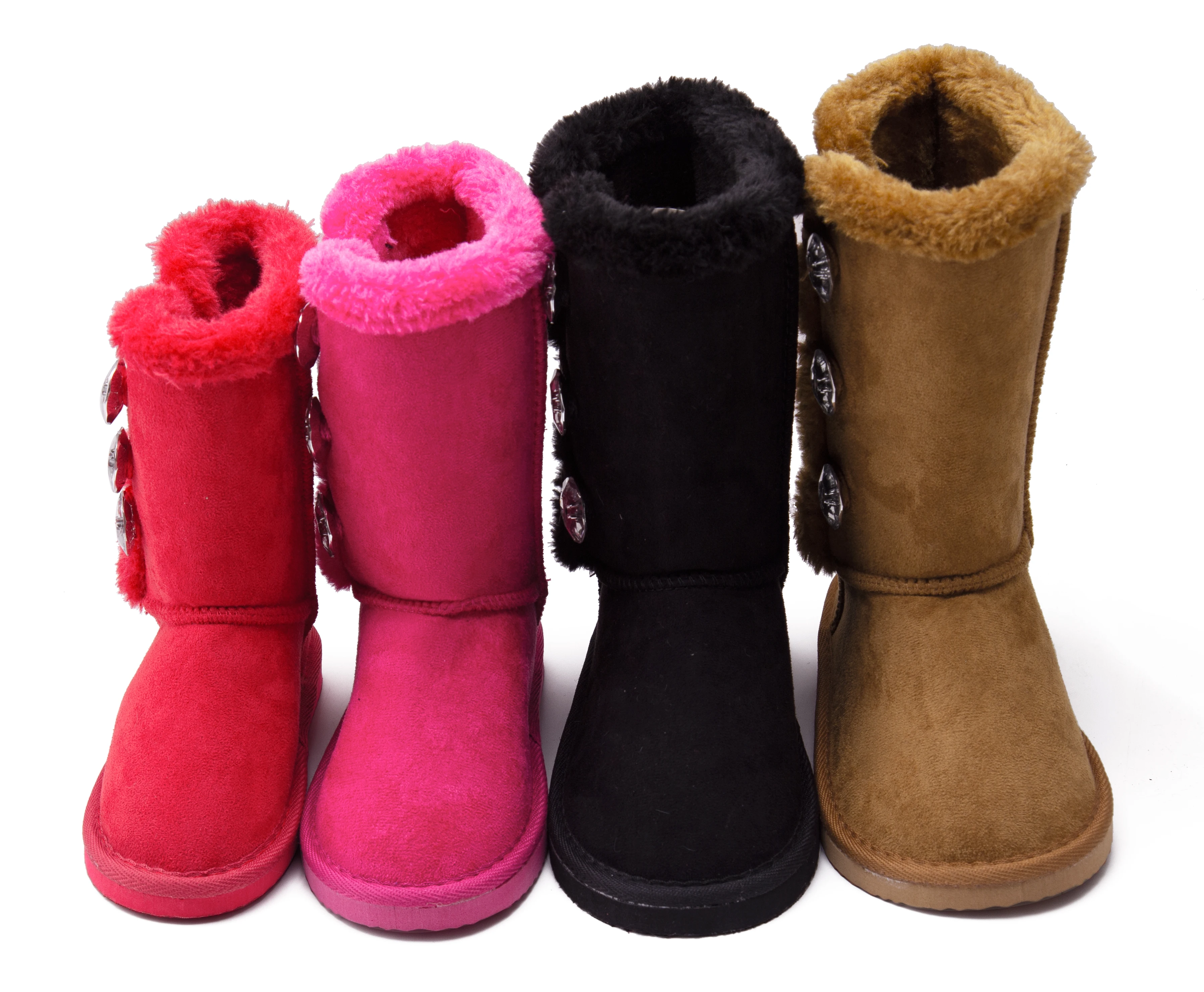 Wholesale Fashion Cheap Anti Slip Warm Faux Suede Snow Boots For Kids, Black taupe red pink
Wholesale Fashion Cheap Anti Slip Warm Faux Suede Snow Boots For Kids, Black taupe red pink