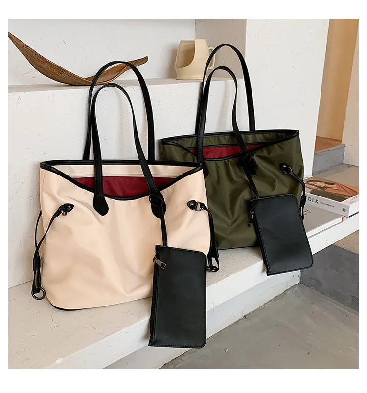 Oxford cloth big Handbags for Women 2020 Fashion Large-capacity Tote bags Shopping Shoulder bag
Oxford cloth big Handbags for Women 2020 Fashion Large-capacity Tote bags Shopping Shoulder bag