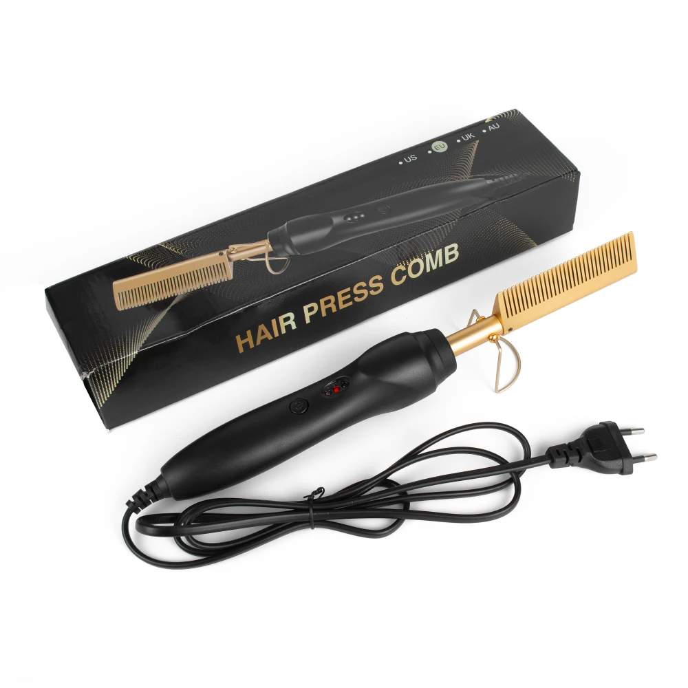 Hot Electric Comb Wet And Dry Hair Comb Hair Brush / Metal Flat Iron Hair Straightener Hot Electric Comb
Hot Electric Comb Wet And Dry Hair Comb Hair Brush / Metal Flat Iron Hair Straightener Hot Electric Comb