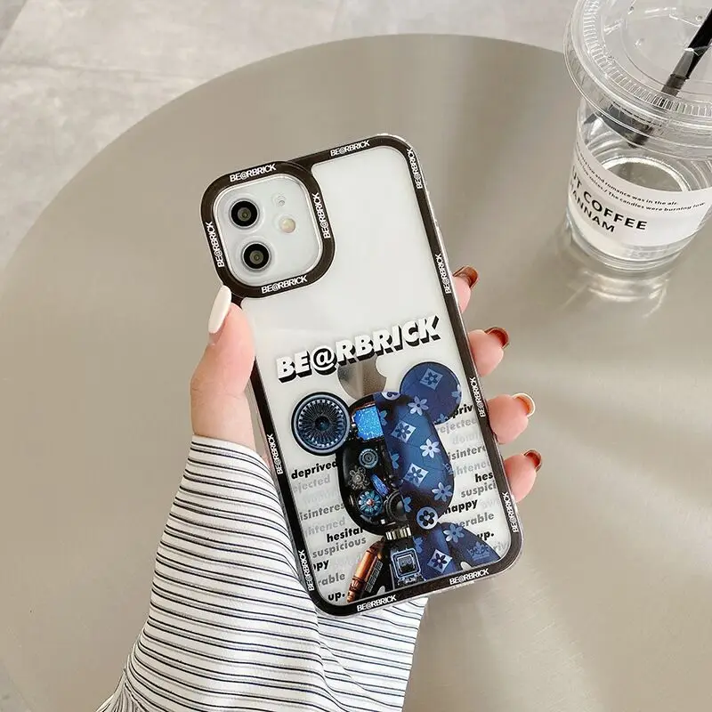 Cartoon Mechanical Bear Transparent Silicone Phone Case mobile phone bags & cases soft shell for iphone12 pro max phone case
Cartoon Mechanical Bear Transparent Silicone Phone Case mobile phone bags & cases soft shell for iphone12 pro max phone case