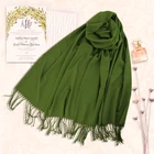 The latest cashmere Fringe Scarf in autumn and winter hijab