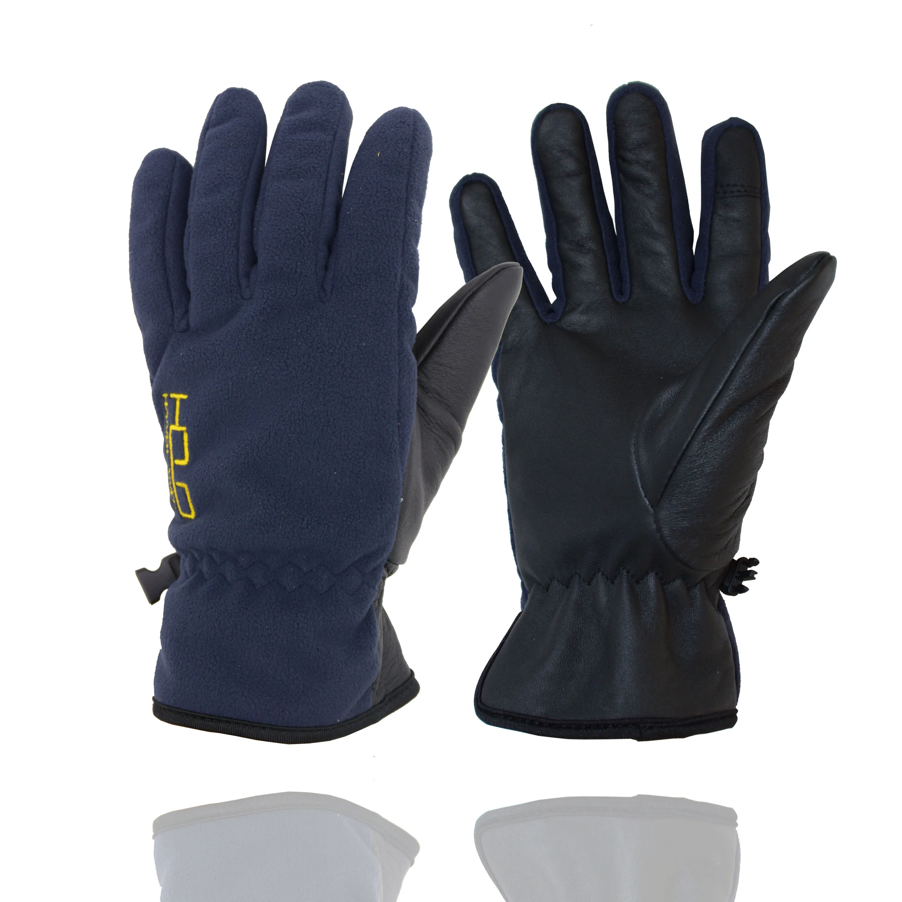 HDD in stock unisex waterproof warm fleece winter leather safety sports gloves, Black
HDD in stock unisex waterproof warm fleece winter leather safety sports gloves, Black