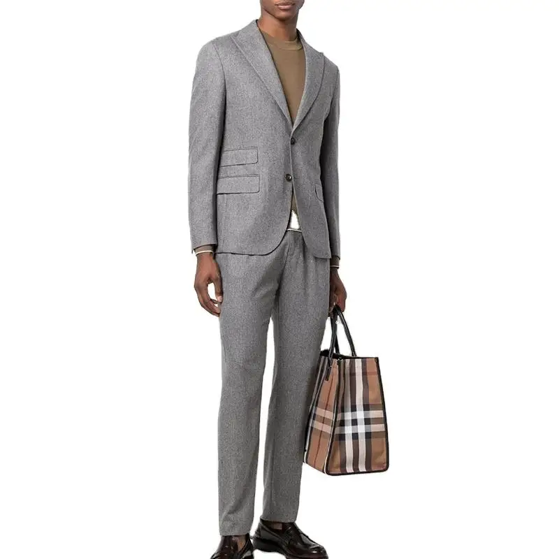 2pieces mixed color effect Sharp lapel two side pocket long sleeves jacket full length pants men's suit for wedding or business
2pieces mixed color effect Sharp lapel two side pocket long sleeves jacket full length pants men's suit for wedding or business