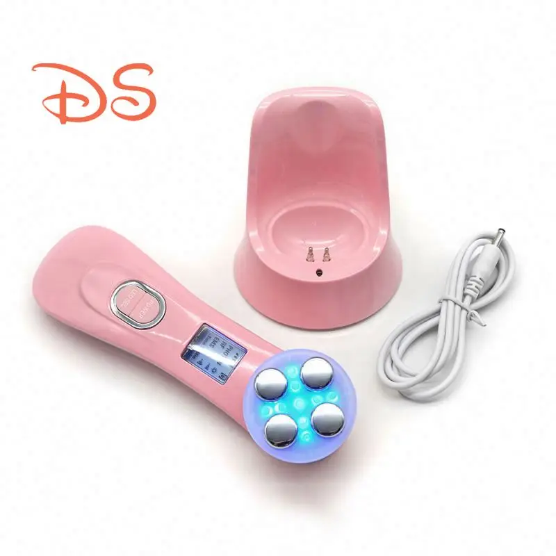 New Product Beauty Instrument Face Massager 5 in 1 RF EMS Wrinkle LED beauty device of lady, Pink/white
New Product Beauty Instrument Face Massager 5 in 1 RF EMS Wrinkle LED beauty device of lady, Pink/white