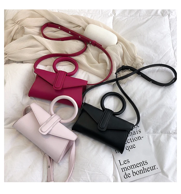 

free shipping 2019 latest hot-sale Cross Body Bags Cute Girls Shoulder Bag elegant bright neon colored mini flap handbag
