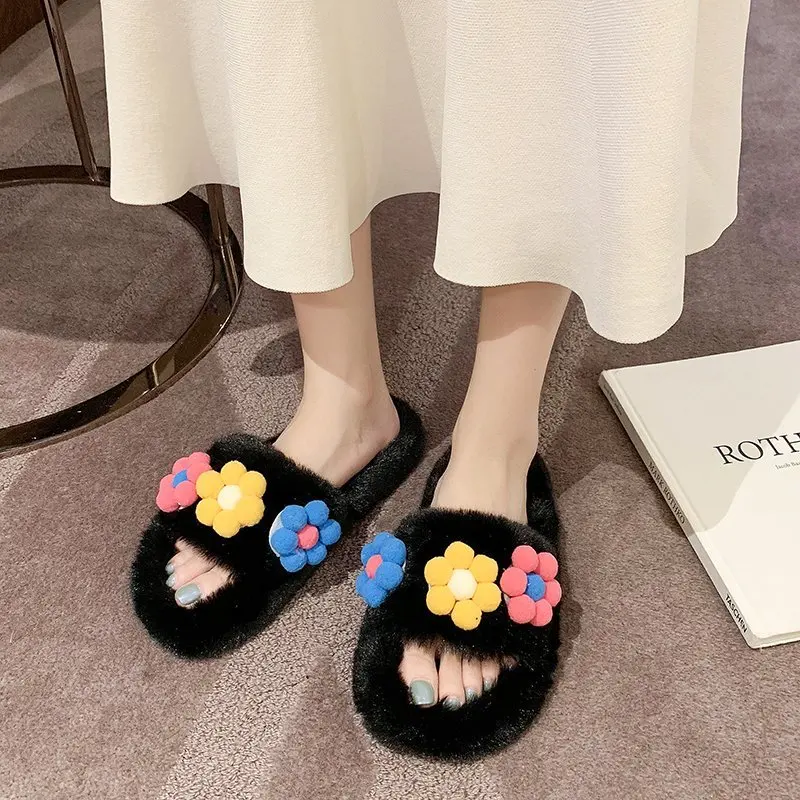 China Factory Wholesale Warm Comfortable Winter Woman Fur Slippers, Black/beige/green/purple/khaki
China Factory Wholesale Warm Comfortable Winter Woman Fur Slippers, Black/beige/green/purple/khaki