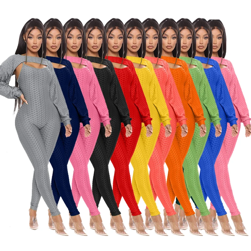 2021 Wholesale Fall Set Solid Color Bodycon Long Sleeve Women Two Piece Jogging Swetsuits Set, As the picture
2021 Wholesale Fall Set Solid Color Bodycon Long Sleeve Women Two Piece Jogging Swetsuits Set, As the picture