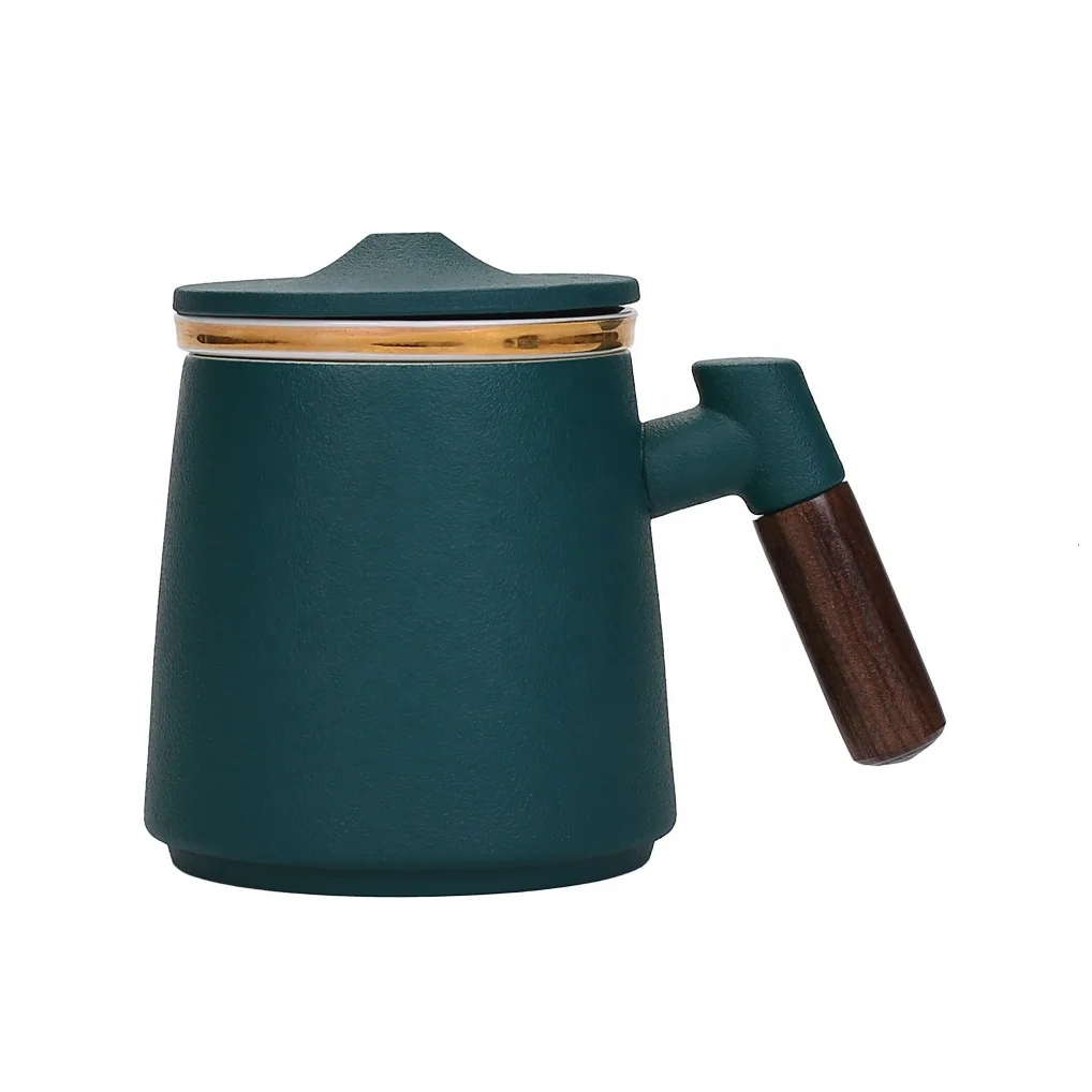 Custom Logo Ceramic Tea Cup With Wooden Handle Ceramic Mug with Infuser and Lid Personalized Coffee Tea Mug with Infuser, White,black,blue,jasper,deep blue
Custom Logo Ceramic Tea Cup With Wooden Handle Ceramic Mug with Infuser and Lid Personalized Coffee Tea Mug with Infuser, White,black,blue,jasper,deep blue