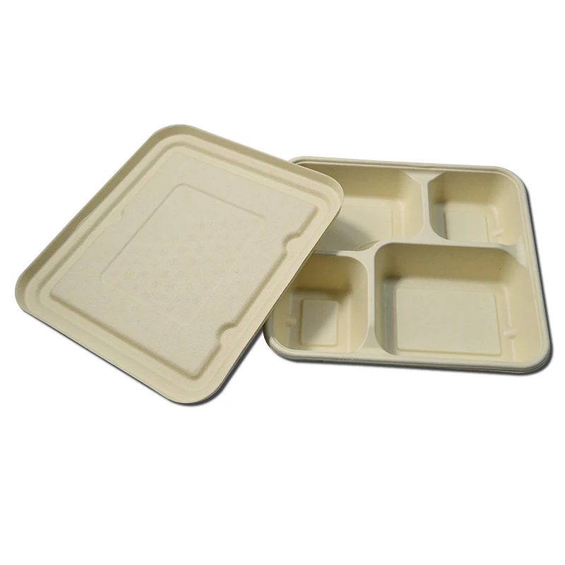 Alibaba Hot Sale Lunch Box Wheat Straw 4 compartments Biodegradable Paper Box Disposable Lunch Box Paper Cup Food Container
Alibaba Hot Sale Lunch Box Wheat Straw 4 compartments Biodegradable Paper Box Disposable Lunch Box Paper Cup Food Container