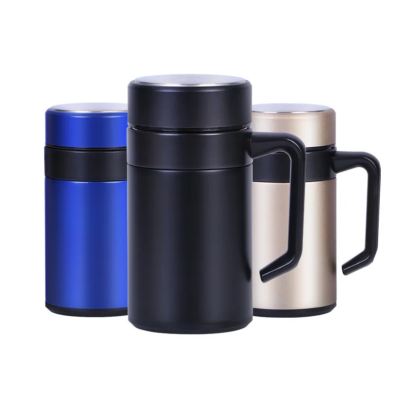 17 oz 304 stainless steel insulated water cup with handle business gifts custom LOGO
17 oz 304 stainless steel insulated water cup with handle business gifts custom LOGO
