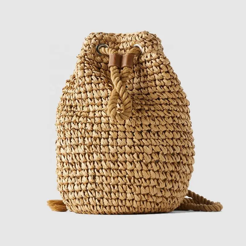 Cotton rope drawstring summer beach weave back pack straw paper braid straw backpack
Cotton rope drawstring summer beach weave back pack straw paper braid straw backpack