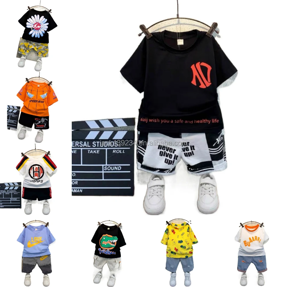 100 cotton Factory direct sales 2022 new children's short-sleeved suit, cotton children's set, two-piece set
100 cotton Factory direct sales 2022 new children's short-sleeved suit, cotton children's set, two-piece set