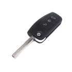 Aftermarket flip remote car key shell for key cover with 3 button