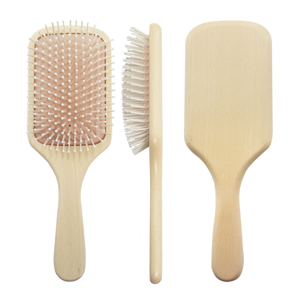 Hot selling Scalp Massage Wood Paddle Fragrance air cushion paddle hair brush Detangling Wood Hair Brush
Hot selling Scalp Massage Wood Paddle Fragrance air cushion paddle hair brush Detangling Wood Hair Brush
