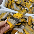 Gem Wholesale Bumble Bee Jasper Yellow Gem Crystal Slab Free Form Wholesale 10 -15 Cm