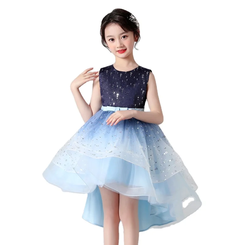 European fashion tailed kids princess dress gold embroidery V-neck birthday party girls evening dress for girl 2-10 year
European fashion tailed kids princess dress gold embroidery V-neck birthday party girls evening dress for girl 2-10 year