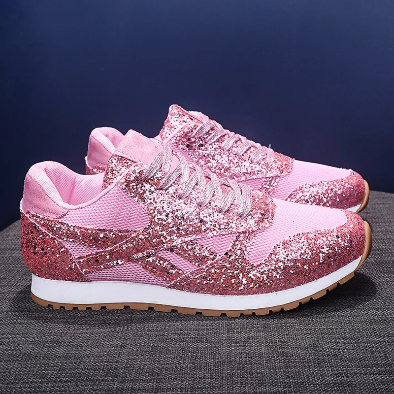 2021 new women's sports casual shoes platform with breathable rhinestone sequins plus size women's shoes, Picture
2021 new women's sports casual shoes platform with breathable rhinestone sequins plus size women's shoes, Picture